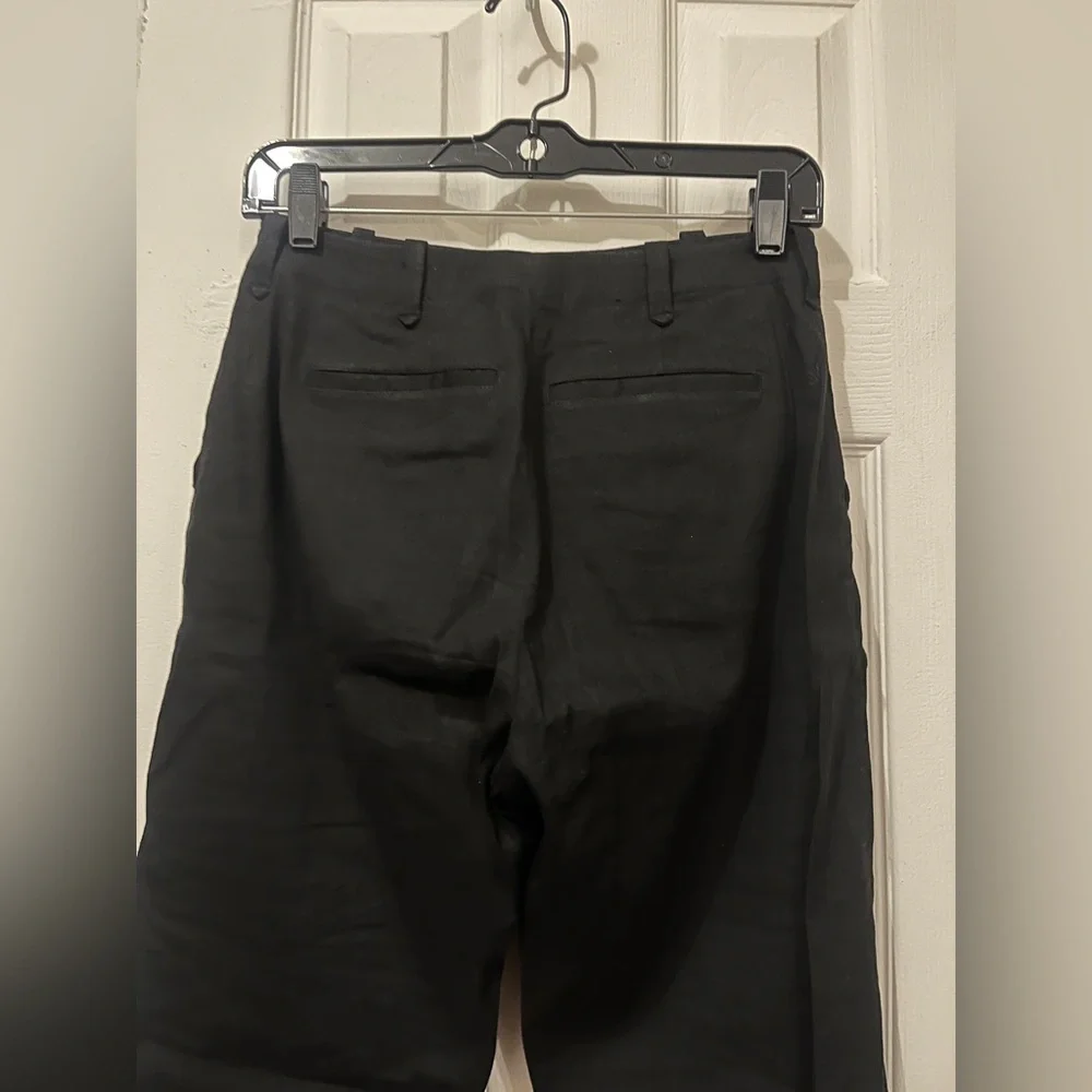 Rag & Bone Linen Black trouser - Picture 5 of 7